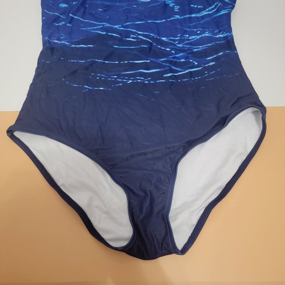 Women's One Piece Athletic Training Swimsuits Swimwear Bathing Suit NEW - Picture 5 of 11